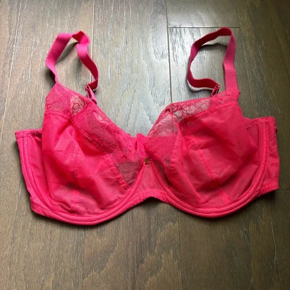 Cleo by Panache Pink Lace Bra - Picture 1 of 5